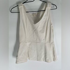 Kate Spade Cream Sleeveless Tank Top